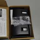 suptek Speaker Wall Mounts, Dual Speaker Stands for Surround Sound Speakers, Universal Bracket, Tilt Swivel Shelves Up to 55lbs Black (2 Pack)