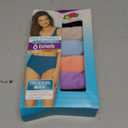 Fruit of the Loom Women's Breathable Underwear, Moisture Wicking Keeps You Cool & Comfortable, (8, Cooling Stripes - Brief - 6 Pack - Colors May Vary)