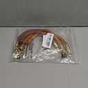 PH PandHall 6pcs Braided Purse Straps, 2Colors 12.4 Inch PU Leather Handbag Handles Short Handbag Strap Replacement Handles with Golden Lobster Clasp for DIY Bag Handbag Tote