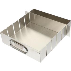 Stainless Steel Nougat Cutting Baking Pan for Nougat Candy Making Candy Pan for Cutting Bars Nougat Cut Tray
