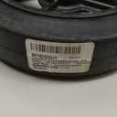 CasterHQ 8" X 2" RUBBER ON CAST IRON WHEEL - 650 LBS CAPACITY - Replacement Caster Wheel - Commercial/Industrial Application - 8 inch x 2 inch - Medium/Heavy Duty
