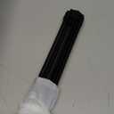 MERRYBOX 20.5" x 13" Roll Up Dish Drying Rack Silicone Wrapped Over The Sink Dish Drying Rack Multipurpose Foldable Sink Drying Mat, Heat-Resistant & Anti-Rust Dish Rack for Kitchen Sink, Large, Black