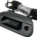 Rear View Backup Tailgate Handle Camera Compatible with Ford F150 1997-2003,F250 F350 F450 F550 1999-2007,Explorer 2001-2005,Lobo 2001-2003