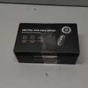 Electric Facial Cleansing Brush, 2-Way Rotating Face Scrubber for Daily & Deep Cleaning, 3 Modes, 5 Brush Heads, Rechargeable, IPX7 Waterproof for All Skin Types (White+pink)