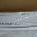 Mobile TV Cart with Handle Stepless Lift,Rolling TV Stand for 42-75inch TVs with 90 Rotating,Portrait to Landscape,Height Adjustable TV Stand with Wheels Holds up to 110lbs,Max VESA 600x500mm (White)