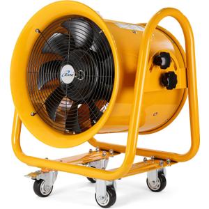 iLiving Utility High Velocity Blower, Fume Extractor, Portable Exhaust and Ventilator Fan (Utility 16")