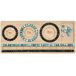 Petoysoso Bead Boards for Jewelry Making, Bamboo Beading Board for Bracelet, Jewelry Making Supplies,Bead Tray Supplies
