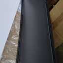 Delma Full Length Standing Mirror,Large Floor Mirror with Aluminum Frame for Bedroom, Bathroom, Living Room,Wall Mount or Freestanding Design(with Stand,Rect 69x24-Black)