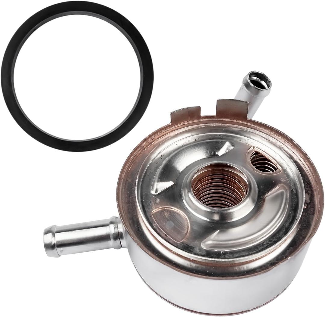 Oil Cooler Replacement for Nissan Murano Altima Pathfinder Quest Infiniti JX35 QX60 3.5L 2007-2014 21305-JA10B 21305-JA11B