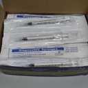 50 Pcs 1ml Syringes with Caps Oral Dispenser Individually Sterile Warpped for Medicine Dropper, Colostrum Collect Feeding Pets, Liquid