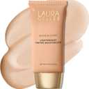 LAURA GELLER NEW YORK Quench-n-Tint Hydrating Foundation - Light - Sheer to Light Buildable Coverage - Natural Glow Finish - Lightweight Formula with Hyaluronic Acid