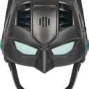 DC Comics, Armor-Up Batman Mask with Visor, 15+ Sounds & Phrases, Lights, Halloween Costume for Kids Roleplay for Boys and Girls Ages 4 and Up