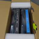 206A Toner Cartridges 4 Pack - (with Chip) Replacement for HP 206A Color Pro MFP M283fdw M283cdw M283fdn M282nw Pro M255dw M255dn M255nw Printer Ink 206A