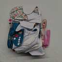 babygoal Reusable Cloth Diapers for Girls, Adjustable Washable Nappy 6pcs+ 6pcs Microfiber Inserts+One Wet Bag 6YDG08