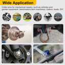 Cotter Pin Assortment Kit 365 Pcs, 304 Stainless Steel 4 Sizes Cotter Pins, Hardware Pins for Automotive Trailer Lawnmower Truck Farm Tractor