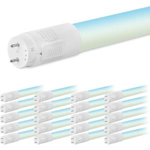 hykolity 20 Pack T8 LED Bulbs 4 Foot, 5CCT 3000-6500K,18W, 2300LM,Type B