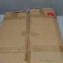 Adjustable Height Standing Desk with Power Outlets, Rolling Stand Up Desk with Monitor Stand and Storage Shelves, 31.5" Small Mobile Computer Desk, Portable Laptop Table (Retro Brown)