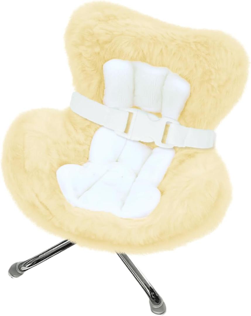 Christmas Elf Doll Accessories - Car Seat for 7-15 Inch Dolls, Air Vent Mount with Display Stand, Elf Props & Ideas for Christmas