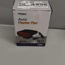 12V Car Heater - Portable Car Heaters for Vehicle, Car Heater That Plugs Into Cigarette Lighte, 2 in 1 Heating & Cooling Fast Windshield Defrost Defogger