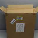 HealthSmart Enhanced Comfort 5" Raised (Round) Toilet Seat Risers for Seniors 5 Slip Resistant Pads FSA/HSA Eligible Padded Toilet Seat Elevation 15.7 x 15.2 x 6.1