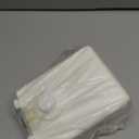 CalPalmy Hay Feeder for Rabbits, Guinea Pigs, and Chinchillas - Minimize Waste and Mess with 5.5" x 3.5" x 7.4" Hanging Alfalfa and Timothy Hay Dispenser (White)