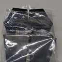 4Pcs 4 Inch Plastic Furniture Legs, Square Sofa Legs Black Couch Legs M8 Thread (Metric 8mm) Furniture Feet Cabinet Replacement Legs for Bed, Chair, Ottoman