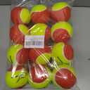 2 x Tennis Balls, Low Pressureless Tennis Balls for Beginners, Made of Premium Durable Felt, Idea for Little Beginner Practice (36Ft (75% Slower Speeds))