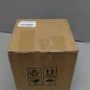 MIYUKI Rustic Kitchen Utensil Holder - 7.6 Inch Ceramic Utensil Crock for Countertop, Vintage Kitchen Counter Decor (Brown)