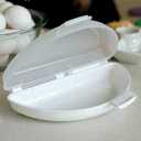 Microwave Omelet Maker, Nonstick 3-Egg Capacity, Quick & Easy Breakfast Cooker, BPA-Free, Dishwasher Safe