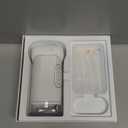 usmile C10 Portable Water Flosser  Travel-Friendly, 95-Day Battery, 4 Modes, 360 Nozzle, 180ml Tank, IPX7 Waterproof, Dentist-Recommended for Braces, Implants & Sensitive Gums (White)