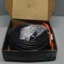 LantingMing Heat Tape for Water Pipes Roof & Gutter Snow De-Icing Heat Cable 160 feet 5 Watts Per Foot, Water Line Heat Tape Keeps Water Flowing at -40°F 5W/FT, 120V (160FT)