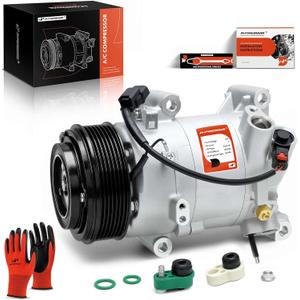 A-Premium Air Conditioner AC Compressor with Clutch Compatible with Honda CR-V 1.5L 2017-2022, Civic 1.5L 2016-2021