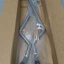 Adjustable Drag Link (Pair), Compatible with John Deere L100 L110 L111 L118 L120 L130 D100 / Scotts/Sabre, Left & Right Side, Riding Steering Draglink Kit w/Flexible Tie Rod End, #GY20491 GY20492