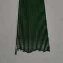 Arlai 45cm/1.48 Ft Garden Stakes, Plastic Coated Steel Plant Stakes Sturdy Tomato Stakes, Pack of 25