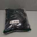 CLERKMANS Unisex Deluxe Masters Graduation Gown, Cap & Tassel with Year Date Package (Black) 51