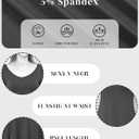 DEARCASE Women's T Shirt Dress Long Sleeve V-Neck Floral Print Casual Loose Flowy Swing Dresses (Gray, XXL)