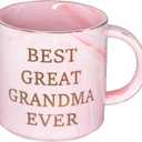 Best Great Grandma Ever Mug -New Great Grandma Gifts for Mom Sister Best Friend - Mother's Day Christmas Gift from Daughter Son Sibling - Baby Shower First Time Gifts