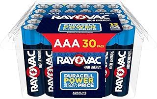 Rayovac High Energy AAA Batteries (2 Pack of 30), Alkaline Triple A Batteries
