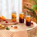 ABOOFAN 10pcs Plastic Juice Bottles with Sealed Aluminum Caps, 400ml Leakproof Drink Containers  Compatible for Automatic Cup Sealer