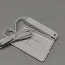 3FT Ultra Flat Plug Extension Cord Power Strip with Multi Outlets, Patented Detachable Ultra-Thin Outlet Concealer & Ultra-Flat Plug, Ideal for Home Improvement, Hide Bulky and Messy Cords (White-UP)