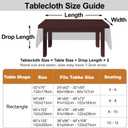 Clear Table Cover Protector Rectangle Waterproof Vinyl PVC Tablecloth with Lace Trim, Wipeable Plastic Table Cloth for Party Dining Tables, Kitchen Home (Golden Edge, 52 x 70 Inch)