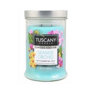 Tuscany Limited Edition Scented Jar Candle Seaside 8 Oz