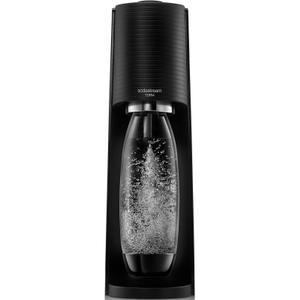 SodaStream Terra Sparkling Water Maker (Black) with CO2 and Dishwasher Safe Bottle