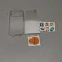 TAURI for iPhone 17 Pro Max Case, Camera Control Full Camera Protection, with Screen Protector, Military-Grade Protection Shockproof Phone Case for iPhone 17 ProMax, Clear (B-Button Clear)