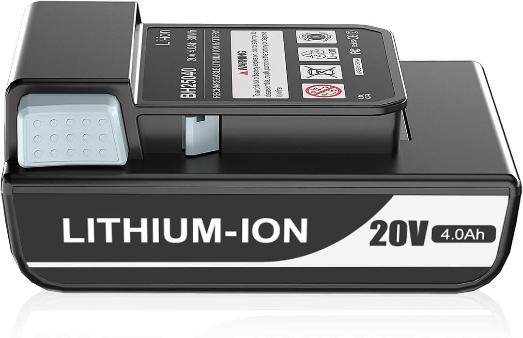 DSANKE 20V 4.0Ah Replacement Battery for Hoover ONEPWR Battery BH15030 BH25030 BH25040 BH15260PC, for All Hoover ONEPWR:BH53420V BH57005 BH12010 BH53310V BH53420PCE Cordless Vacuum Cleaner