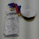 EraSpooky Womens Yacht Captain Costume Adult Sailor Dress Nautical Attire (Small)