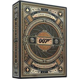 theory11 James Bond 007 Premium Playing Cards - Gold Foil, Official Collectible Deck