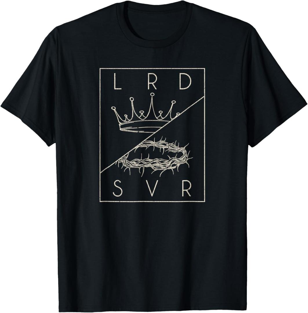 Vintage Retro Jesus Christian Lord & Savior graphic T-Shirt, 2XL