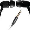 Far End Gear Short Buds - 15" Cord Stereo Earbuds with Nylon-Reinforced Cords for Clip-on Music Players