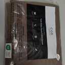 Extra Deep Twin Fitted Sheet - Hotel Luxury Single Fitted Sheet Only - Easily Fits 18 inch to 24 inch Mattress - Ultra Soft, Wrinkle Free w/Extra Deep Pockets - Easy-Care, Breathable & Comfy - Brown